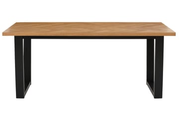Pozzo Spisebord 180 cm - Natur/Svart - Møbler - Bord - Spisebord & kjøkkenbord