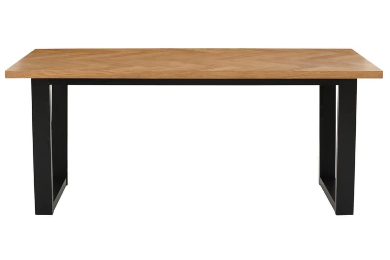 Pozzo Spisebord 180 cm - Natur/Svart - Møbler - Bord - Spisebord & kjøkkenbord