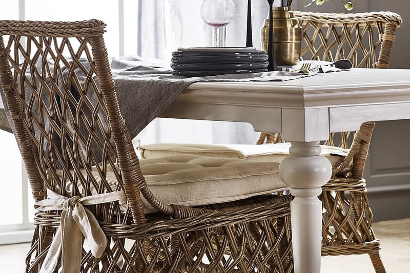 Provence Spisebord 180 cm - Hvit - Spisebord & kjøkkenbord