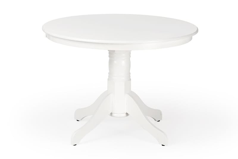 Racette Spisebord 106 cm - Hvit - Spisebord & kjøkkenbord