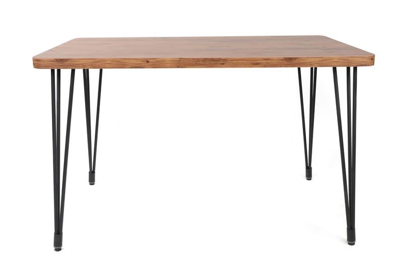 Ramila Spisebord 120 cm - Valnøtt/Svart - Spisebord & kjøkkenbord