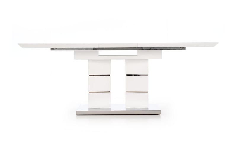 Ramsdell Forlengningsbart Spisebord 160 cm - Hvit - Spisebord & kjøkkenbord