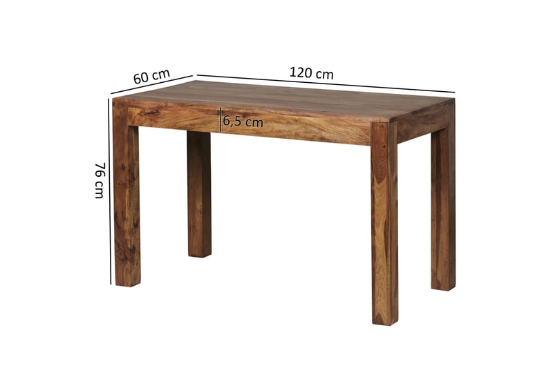 Ranveer Spisebord 120 cm - Brun - Møbler - Bord - Spisebord & kjøkkenbord