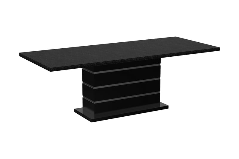 Ratliff Forlengningsbart Spisebord 180/220 cm - Svart - Spisebord & kjøkkenbord