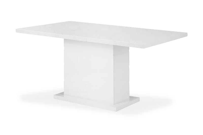Ratliff Spisebord 120 cm Forlengningsbart - Marmor/Hvit - Møbler - Bord - Spisebord & kjøkkenbord