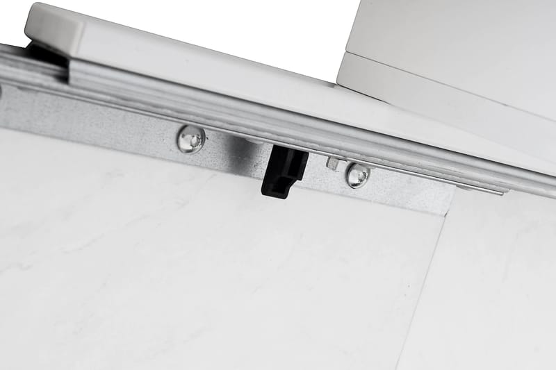 Ratliff Spisebord 120 cm Forlengningsbart - Marmor/Hvit - Møbler - Bord - Spisebord & kjøkkenbord