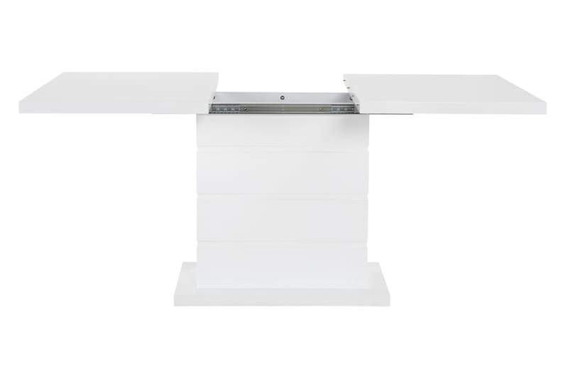 Ratliff Spisebord Forlengningsbart 120 cm - Hvit - Spisebord & kjøkkenbord