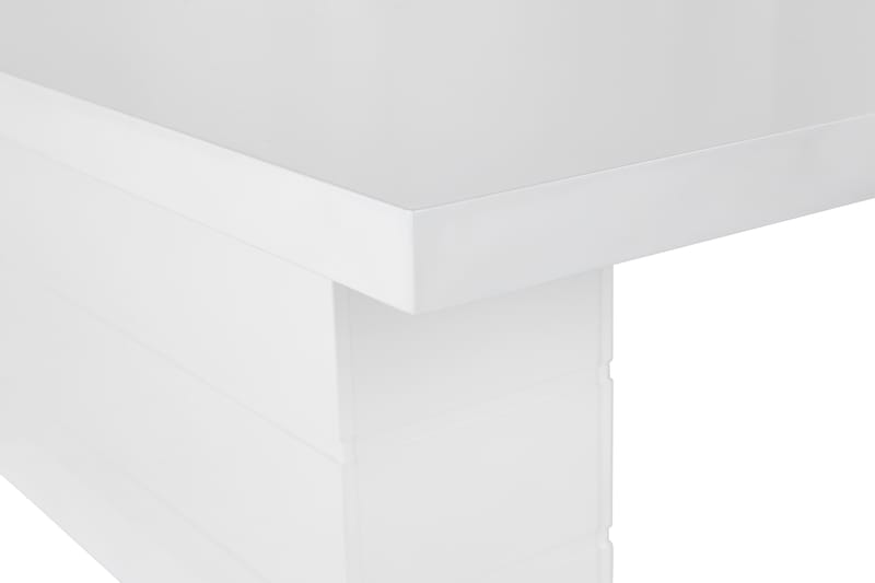 Ratliff Spisebord Forlengningsbart 200 cm - Hvit - Spisebord & kjøkkenbord