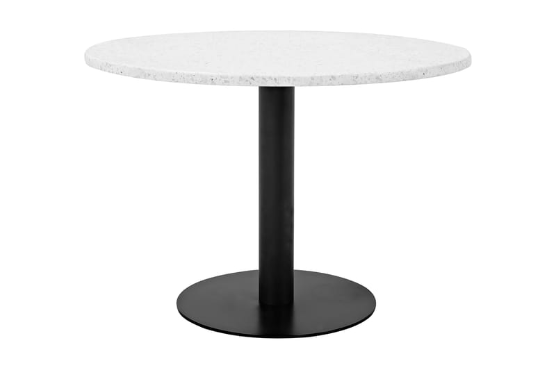 Razzia Spisebord - Hvit/Svart - Spisebord & kjøkkenbord