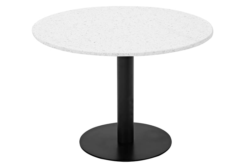 Razzia Spisebord - Hvit/Svart - Spisebord & kjøkkenbord