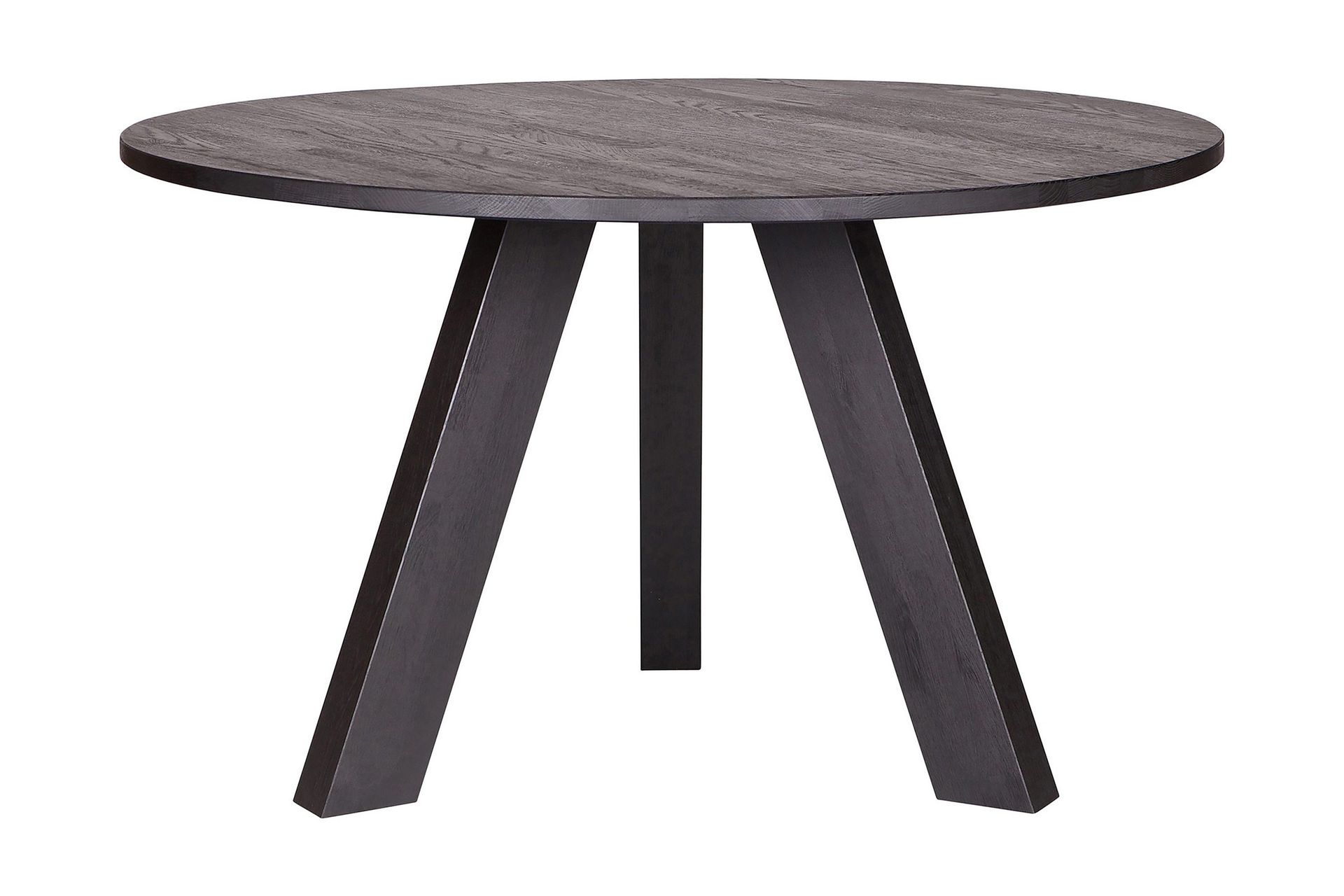 Reba Spisebord 129 cm Rund - Mørkebrun