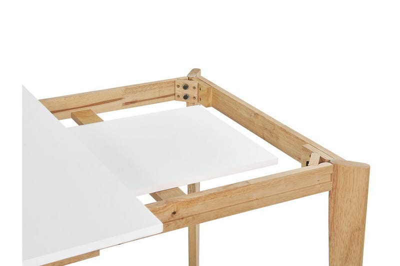 Rege Spisebord 180 cm Sammenleggbart - Hvitt lys - Møbler - Bord - Spisebord & kjøkkenbord