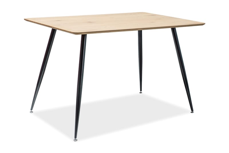 Remusat Spisebord 120 cm - Natur/Svart - Møbler - Bord - Spisebord & kjøkkenbord
