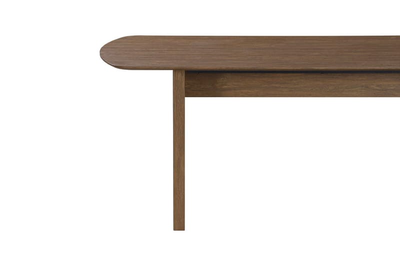 Richeto Ovalt Spisebord Røkt Eik 240 cm - Brun / Ribbet - Møbler - Bord - Spisebord & kjøkkenbord