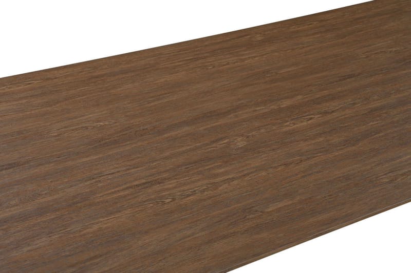Richeto Ovalt Spisebord Røkt Eik 240 cm - Brun / Ribbet - Møbler - Bord - Spisebord & kjøkkenbord