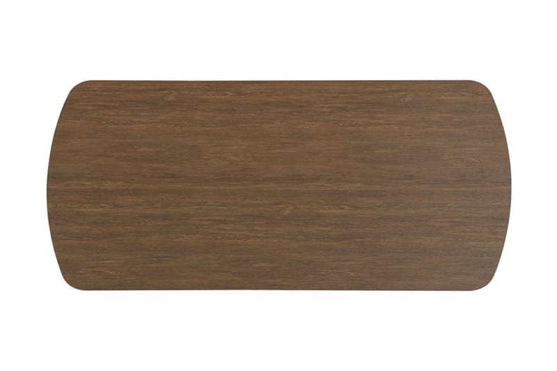 Richeto Ovalt Spisebord Røkt Eik 240 cm - Brun / Ribbet - Møbler - Bord - Spisebord & kjøkkenbord