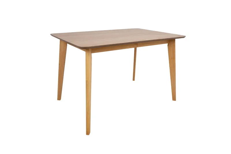Roxby Rektangulært Spisebord 120 cm med Tre- og Eikeutseende - Natur - Møbler - Bord - Spisebord & kjøkkenbord