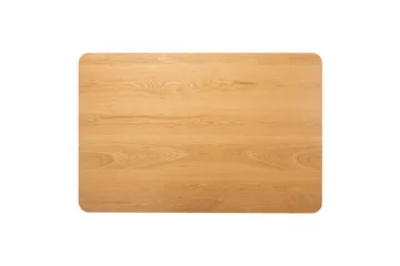 Roxby Rektangulært Spisebord 120x80 cm i Tre med Metallben - Svart|Brun - Møbler - Bord - Spisebord & kjøkkenbord