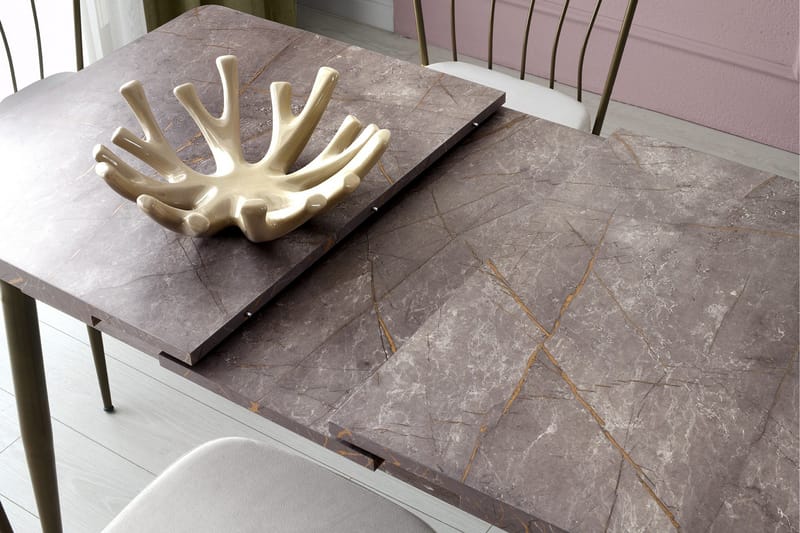 Saidie Spisebord 120 cm - Mink - Møbler - Bord - Spisebord & kjøkkenbord
