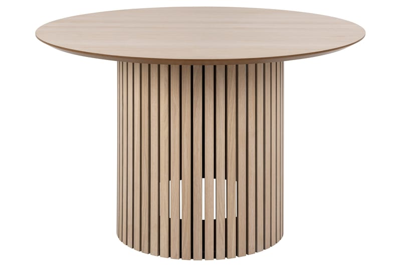 Sakie Spisebord 120 cm Rund - Hvid - Møbler - Bord - Spisebord & kjøkkenbord
