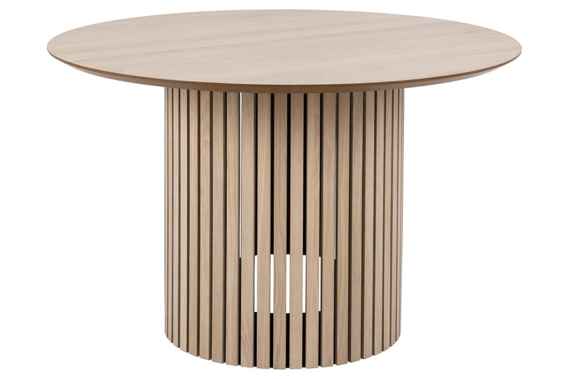 Sakie Spisebord 120 cm Rund - Hvid - Møbler - Bord - Spisebord & kjøkkenbord