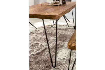 Samhita Spisebord 120 cm - Brun - Møbler - Bord - Spisebord & kjøkkenbord