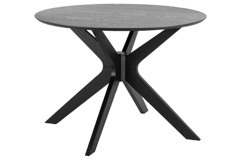 Sanae Spisebord 105 cm Rund - Sort - Møbler - Bord - Spisebord & kjøkkenbord