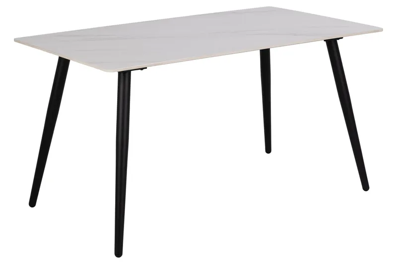 Sanjoan Spisebord 140x80 cm, Hvid