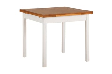 Scapa Forlengningsbart Spisebord 80-120 cm - Hvit/Brun - Møbler - Bord - Spisebord & kjøkkenbord