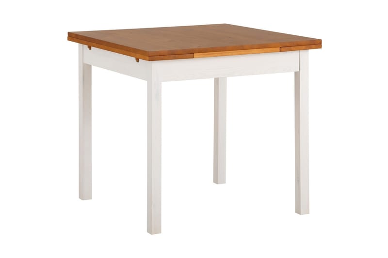 Scapa Forlengningsbart Spisebord 80-120 cm - Hvit/Brun - Møbler - Bord - Spisebord & kjøkkenbord