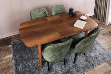 Semara Spisebord 130x75x130 cm - Brun - Møbler - Bord - Spisebord & kjøkkenbord