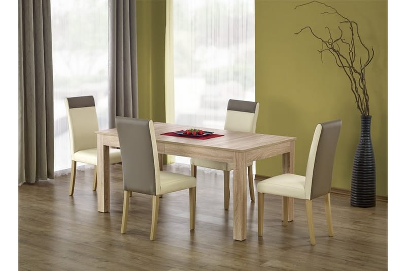 Seweryn Forlengningsbart Spisebord 160 cm - Eik - Spisebord & kjøkkenbord