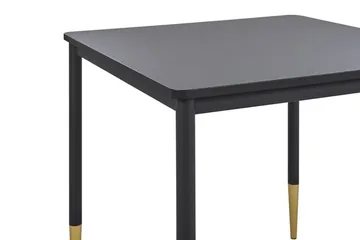 Shalford Spisebord 80 cm - Svart / Gull - Møbler - Bord - Spisebord & kjøkkenbord