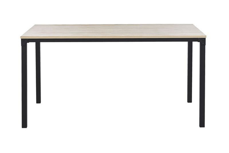 Shiro Spisebord 150 cm - Lyst Tre/Svart - Spisebord & kjøkkenbord