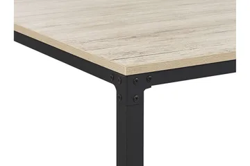 Shiro Spisebord 150 cm - Lyst Tre/Svart - Møbler - Bord - Spisebord & kjøkkenbord