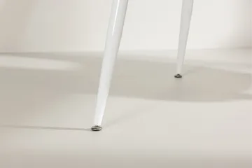 Silar Rektangulært Spisebord 180 cm med Metalllook - Hvit - Møbler - Bord - Spisebord & kjøkkenbord