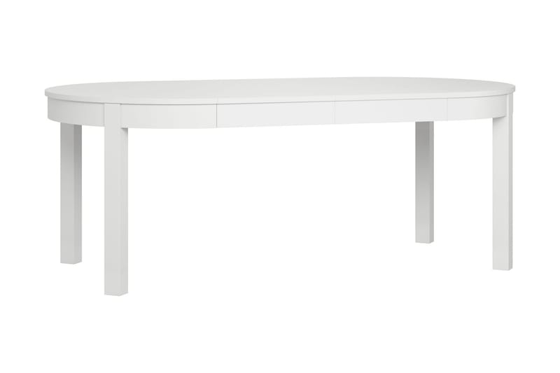 Simple Sammenleggbart Spisebord Hvit - Hvit - Møbler - Bord - Spisebord & kjøkkenbord