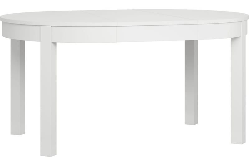Simple Sammenleggbart Spisebord Hvit - Hvit - Møbler - Bord - Spisebord & kjøkkenbord
