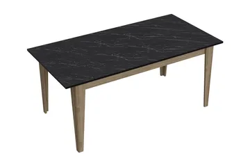 Sincerely Spisebord 180 cm - Valnøtt|Svart - Møbler - Bord - Spisebord & kjøkkenbord