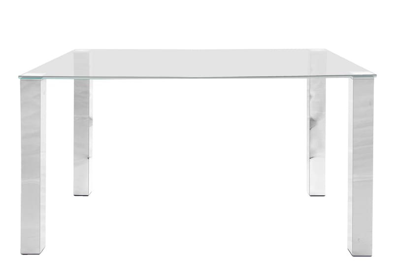 Sixsten Spisebord 140 cm - Glass/Krom - Spisebord & kjøkkenbord