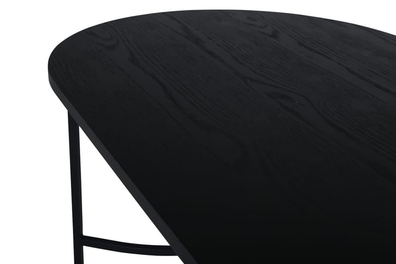 Skate Spisebord 200 cm Ovalt Svart - Spisebord & kjøkkenbord