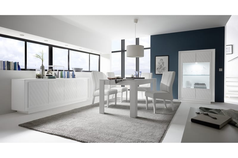 Sky Spisebord 180 cm - Hvit - Møbler - Bord - Spisebord & kjøkkenbord