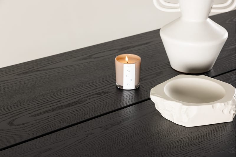 Sleek Spisebord 195 cm Forlengningsbart - Sort - Møbler - Bord - Spisebord & kjøkkenbord