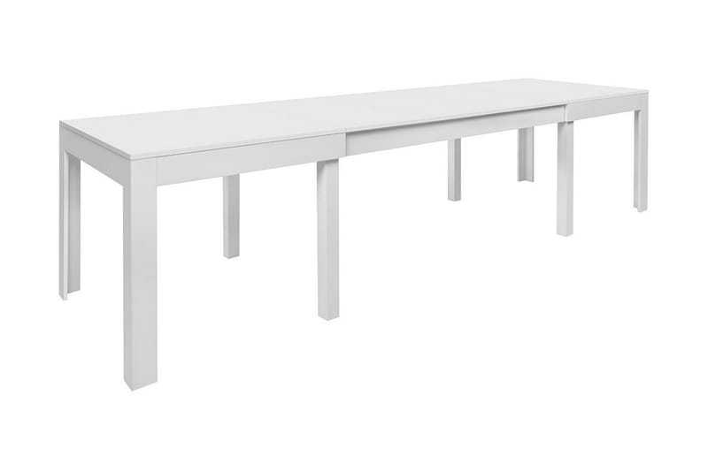 Sorauren Forlengningsbart Spisebord - Hvit - Spisebord & kjøkkenbord