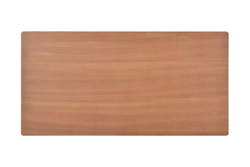 Spisebord 120x60x73 cm heltre eik brun - Spisebord & kjøkkenbord