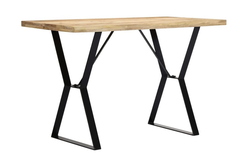 Spisebord 120x60x76 cm heltre mango - Spisebord & kjøkkenbord