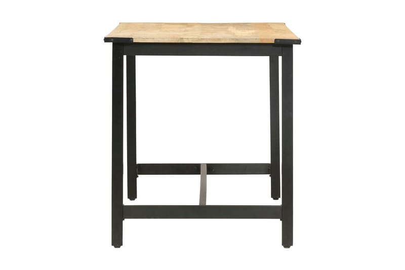 Spisebord 140x70x76 cm grov heltre mango - Møbler - Bord - Spisebord & kjøkkenbord