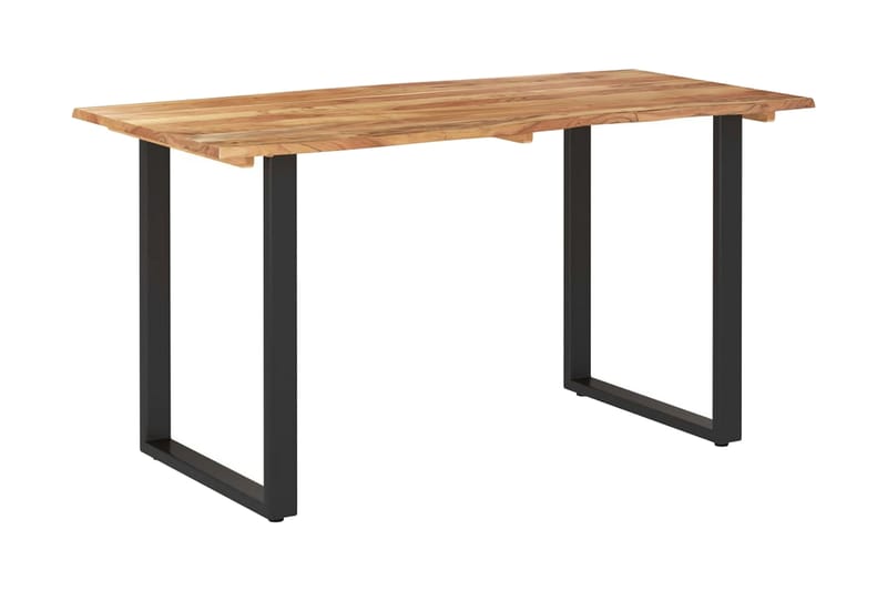 Spisebord 140x70x76 cm heltre akasie - Brun - Møbler - Bord - Spisebord & kjøkkenbord