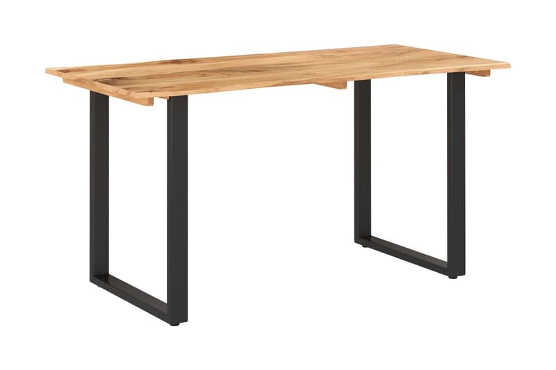 Spisebord 140x70x76 cm heltre akasie - Brun - Møbler - Bord - Spisebord & kjøkkenbord