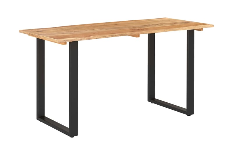 Spisebord 140x70x76 cm heltre akasie - Brun - Møbler - Bord - Spisebord & kjøkkenbord
